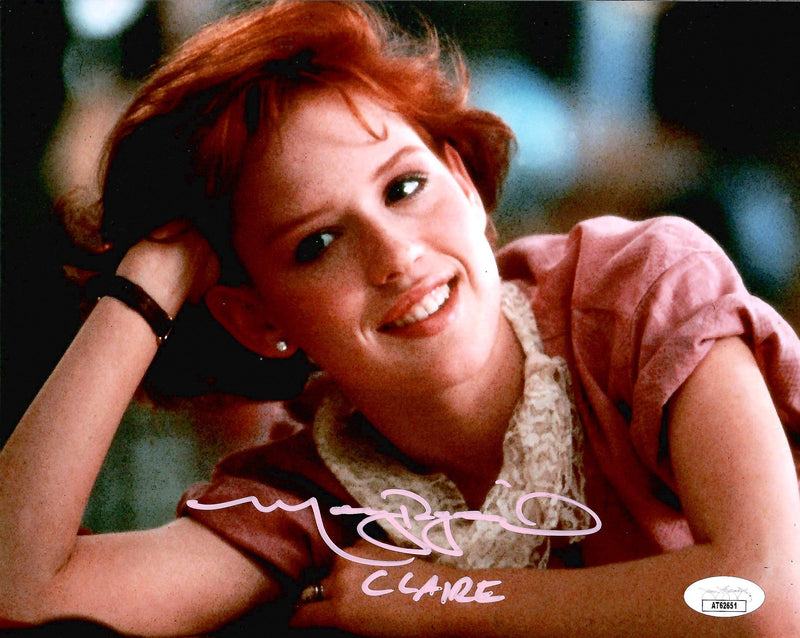 Molly Ringwald autographed signed inscribed 8x10 photo Breakfast Club JSA