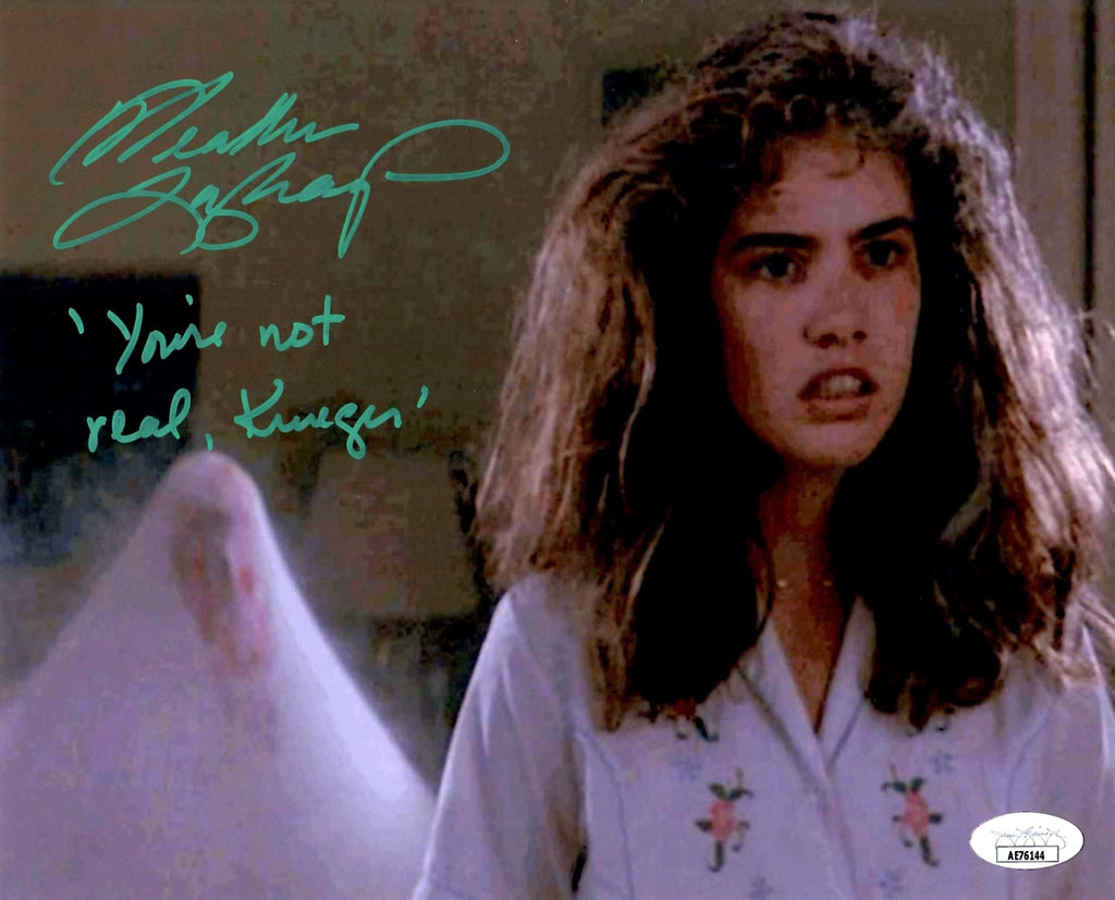 Heather Langenkamp autograph signed inscribed 8x10 photo Nightmare on Elm St PSA