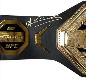 Amanda Nunes autographed inscribed belt UFC The Lioness JSA COA