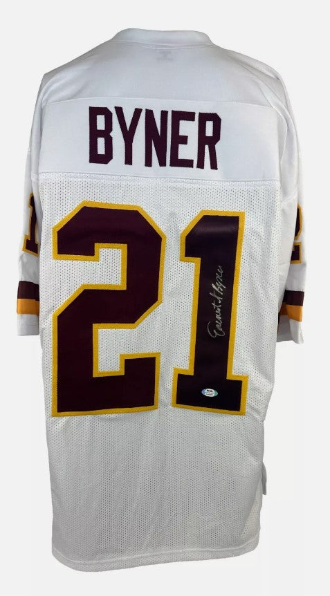 Earnest Byner autographed signed professional jersey PSA ITP COA