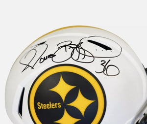 Jerome Bettis autographed signed helmet NFL Pittsburgh Steelers BAS