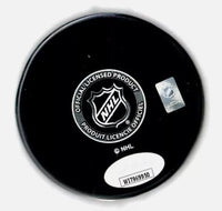 Brandon Hagel autographed signed logo puck NHL Tampa bay lightning JSA COA