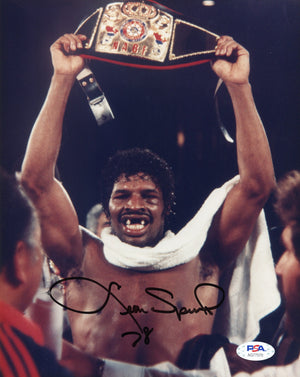 Leon Spinks autographed signed 8x10 photo Boxing PSA COA WBC Champion