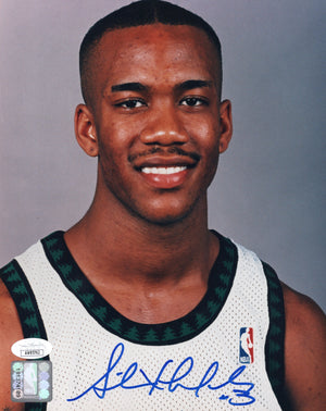 Stephon Marbury autographed signed 8x10 photo NBA Minnesota Timberwolves JSA COA