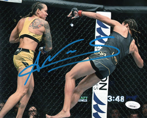 Amanda Nunes autographed signed 8x10 photo The Lioness UFC JSA COA