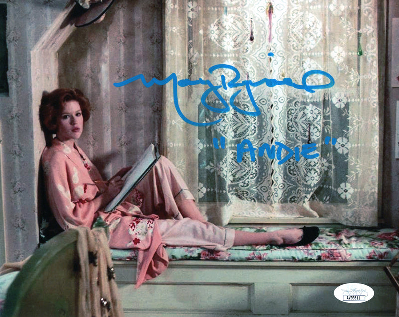 Molly Ringwald autographed inscribed signed 8x10 photo Pretty in Pink JSA COA