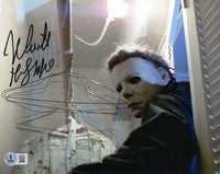 Nick Castle autographed inscribed 8x10 photo Halloween Beckett Michael Myers