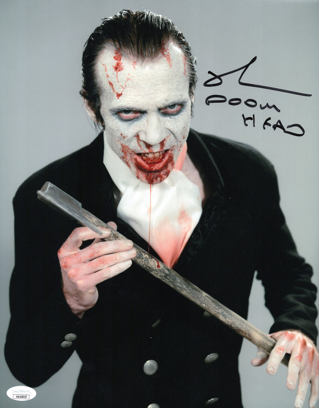 Richard Brake autographed signed inscribed 11x14 photo JSA COA Doom Head