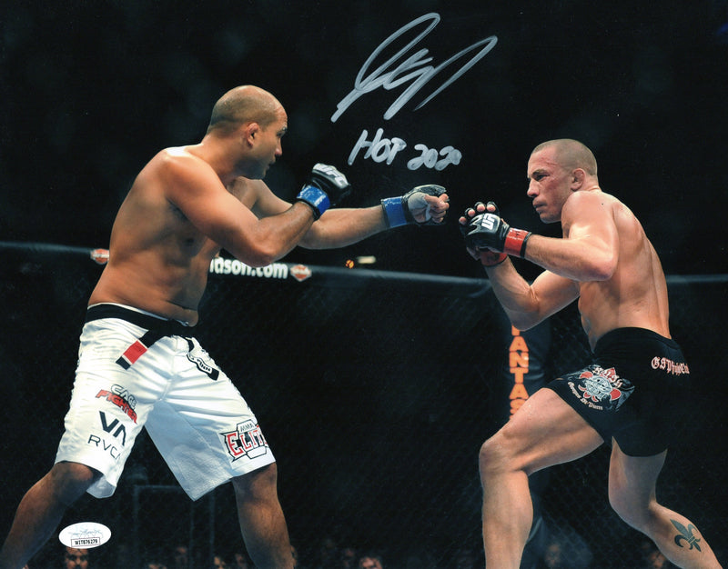 Georges St-Pierre autographed signed inscribed 11x14 photo UFC JSA COA