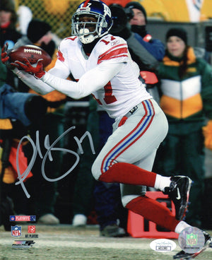 Plaxico Burress autographed signed 8x10 photo NFL New York Giants JSA COA