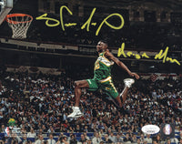 Shawn Kemp autographed signed inscribed 8x10 photo Seattle Supersonics JSA COA