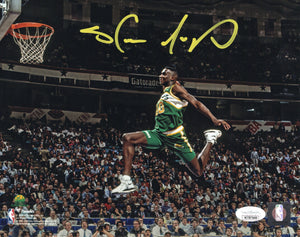 Shawn Kemp autographed signed 8x10 photo Seattle Supersonics JSA COA