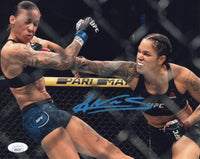 Amanda Nunes autographed signed 8x10 photo UFC JSA COA Germaine De Randamie