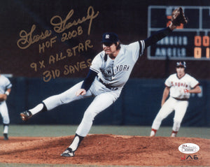 Goose Gossage inscribed signed 8x10 photo MLB New York Yankees JSA COA