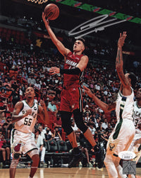 Tyler Herro autographed signed 8x10 photo NBA Miami Heat JSA COA