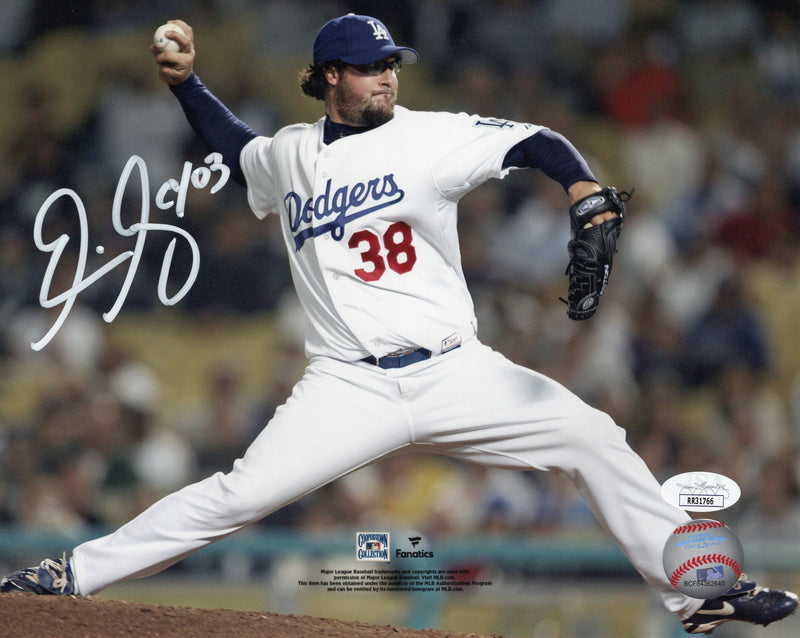 Eric Gange autographed signed inscribed 8x10 photo MLB Los Angeles Dodgers