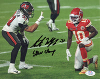 Antoine Winfield Jr. signed inscribed 8x10 NFL Tampa Bay Buccaneers PSA