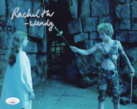 Rachel Hurd-Wood autographed signed inscribed 8x10 photo Peter Pan JSA COA Wendy