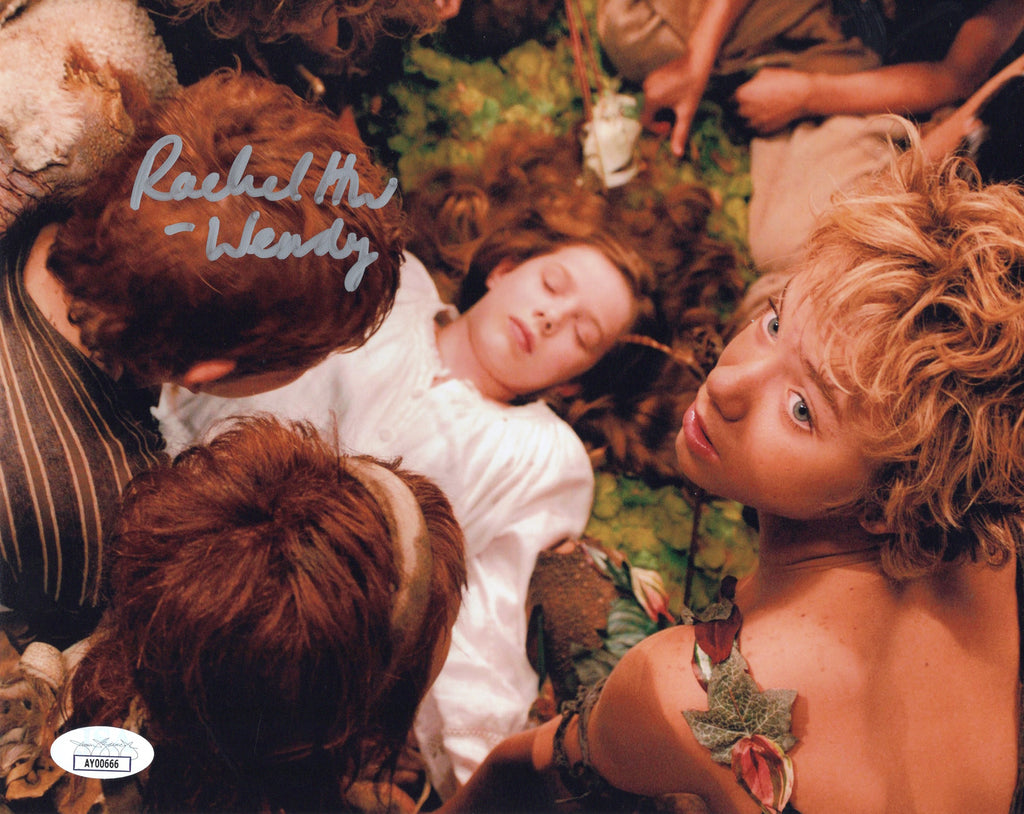 Rachel Hurd-Wood autographed signed inscribed 8x10 photo Peter Pan JSA COA Wendy