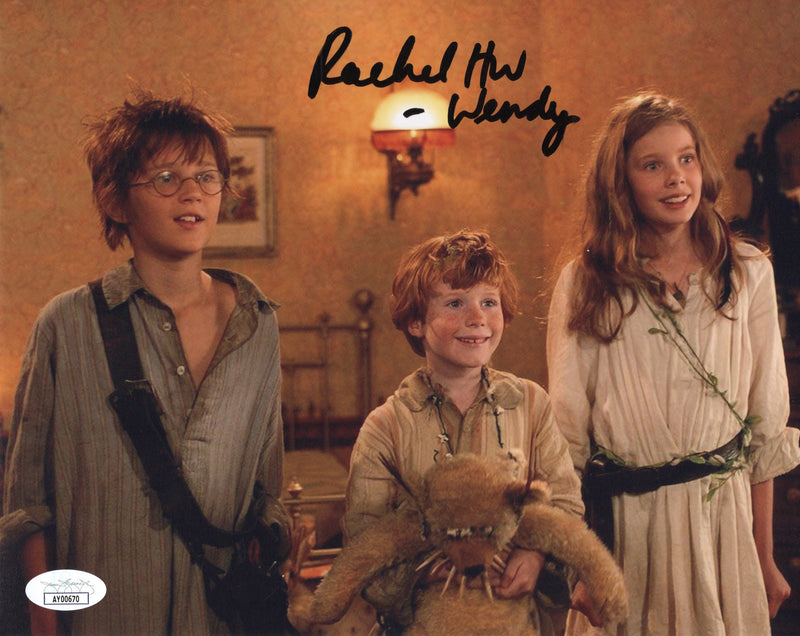 Rachel Hurd-Wood autographed signed inscribed 8x10 photo Peter Pan JSA COA Wendy