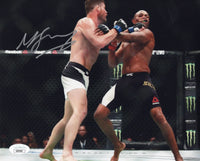 Michael Bisping autographed signed 8x10 photo Aderson SIlva UFC JSA COA