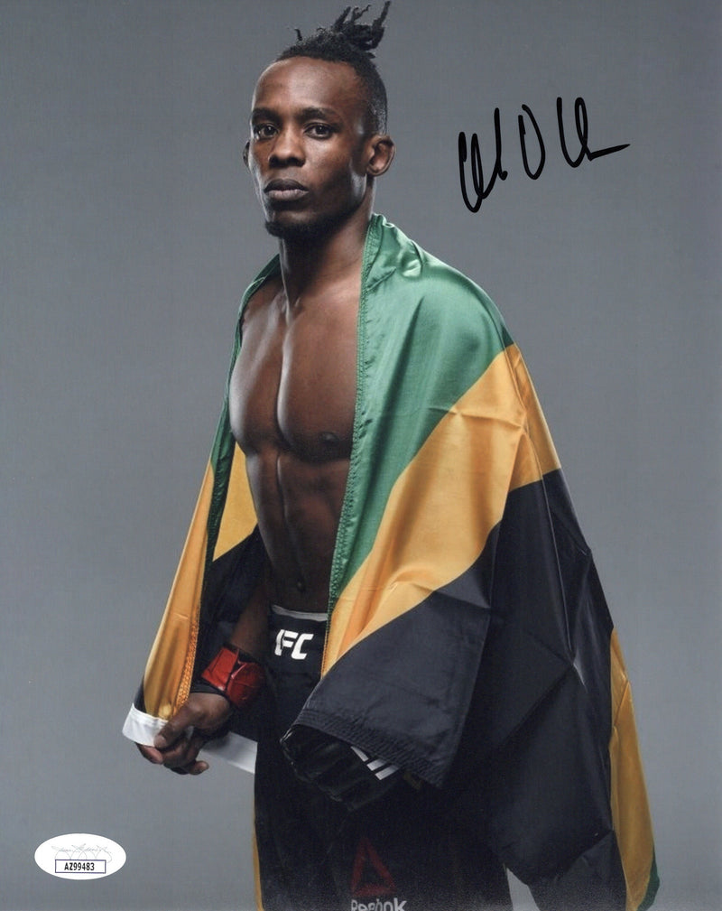 Ode Osbourne autographed signed 8x10 photo UFC JSA COA The Jamaican Sensation