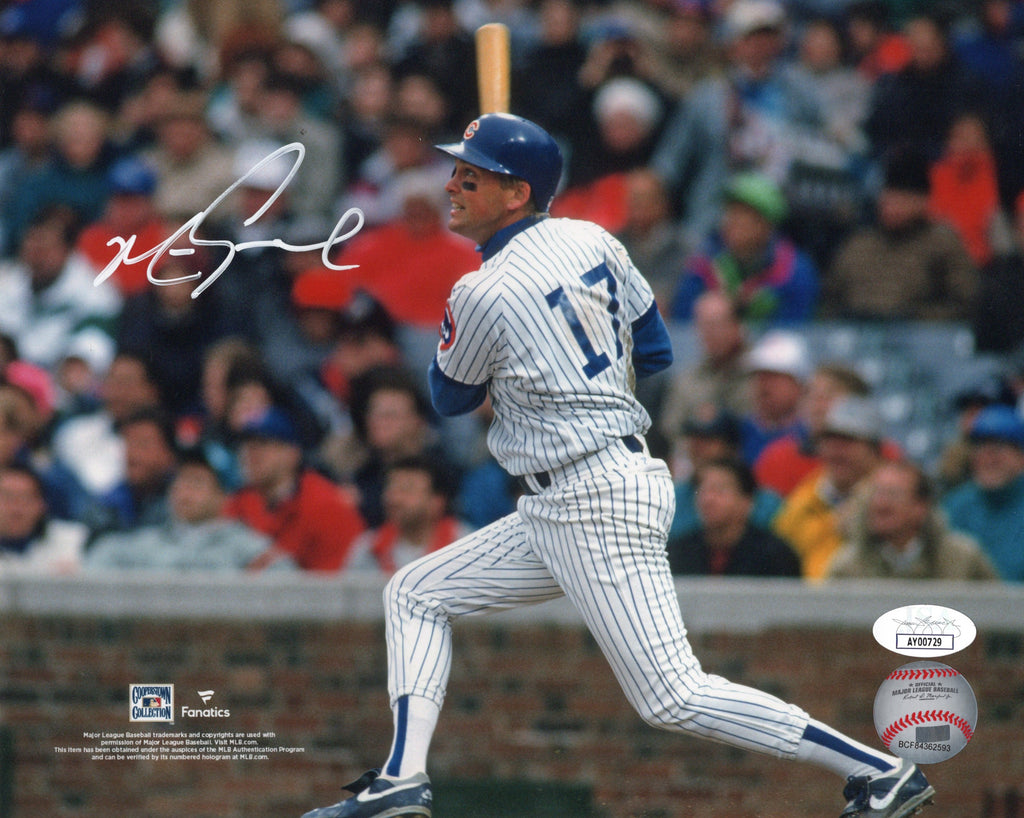 Mark Grace autographed signed 8x10 photo MLB Chicago Cubs JSA COA