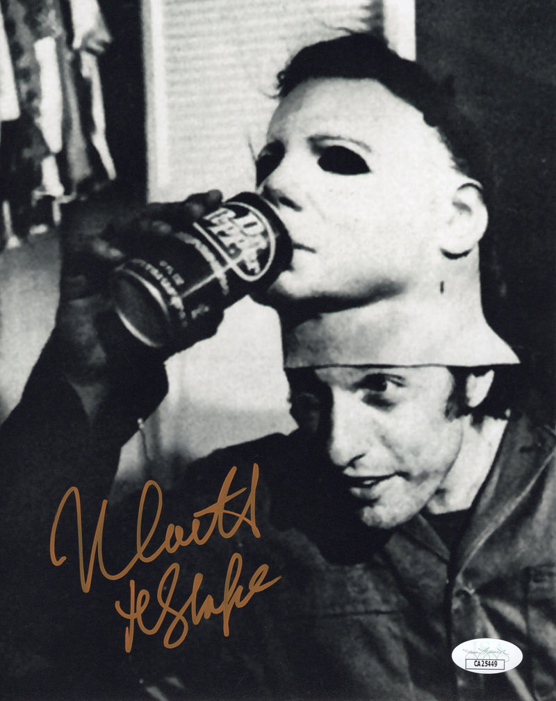 Nick Castle autographed inscribed 8x10 photo Halloween JSA COA Michael Myers