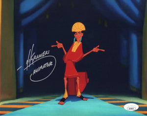 Nik Ranieri auto signed inscribed 8x10 photo JSA The Emperors New Groove Kuzco