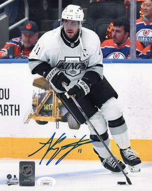 Anze Kopitar autographed signed 8x10 photo NHL Los Angeles Kings JSA COA