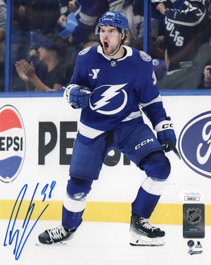 Brandon Hagel autographed signed 8x10 photo Tampa Bay Lightning JSA