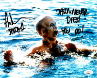 Ari Lehman signed inscribed 8x10 photo Jason Voorhees Friday The 13th JSA COA