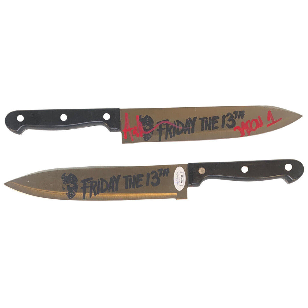 Ari Lehman signed inscribed Friday The 13th knife JSA Witness Jasonn Vorhees