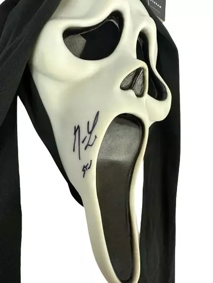 Matthew Lillard autographed signed inscribed Ghostface Scream mask JSA COA Stu