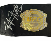 Khabib Nurmagomedov autographed signed belt UFC Conor McGregor JSA COA