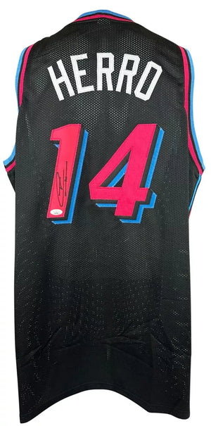 Tyler Herro autographed signed professional jersey JSA COA