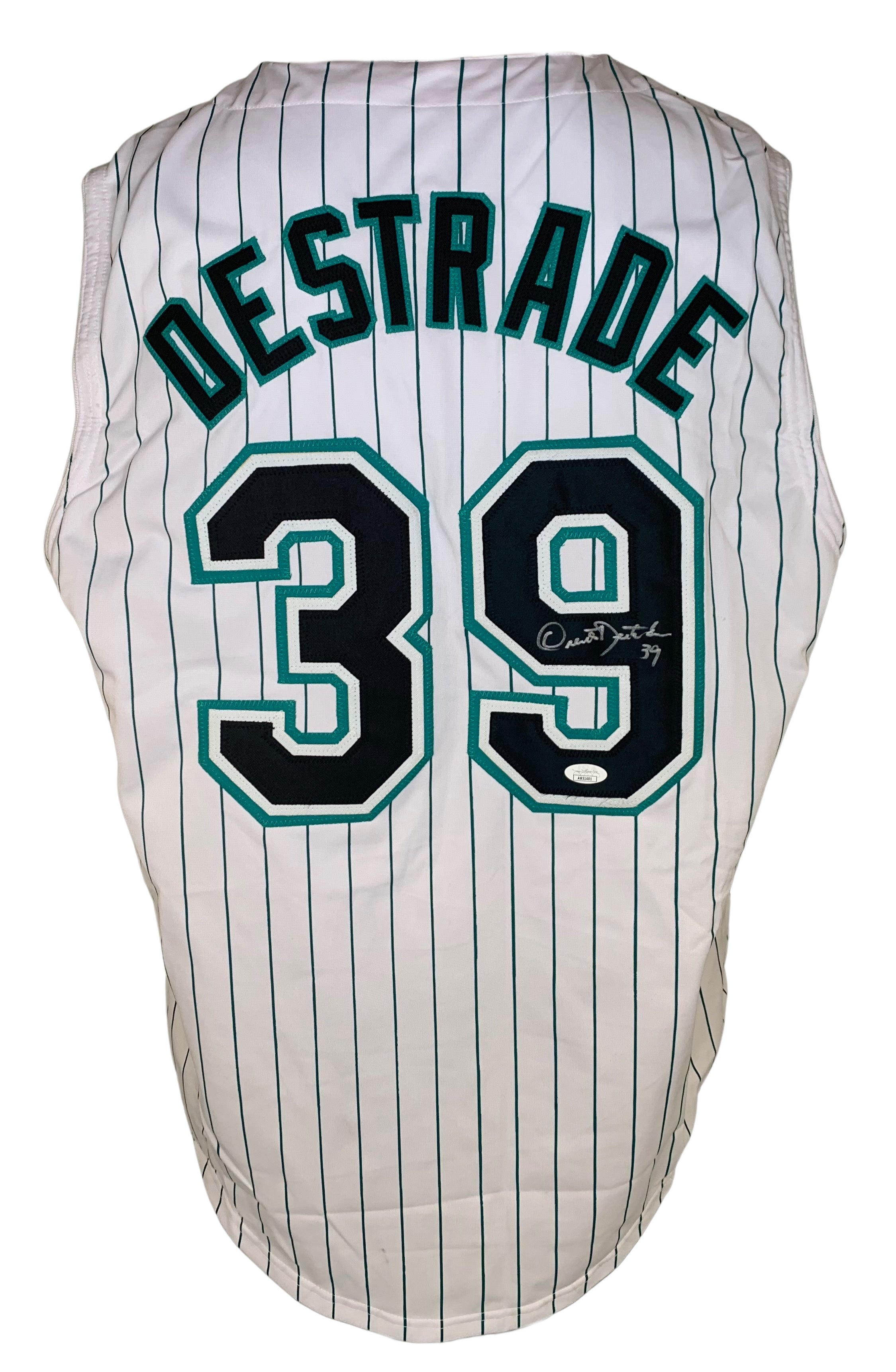 Orestes Destrade autographed signed jersey MLB Florida Marlins JSA COA –  JAG Sports Marketing