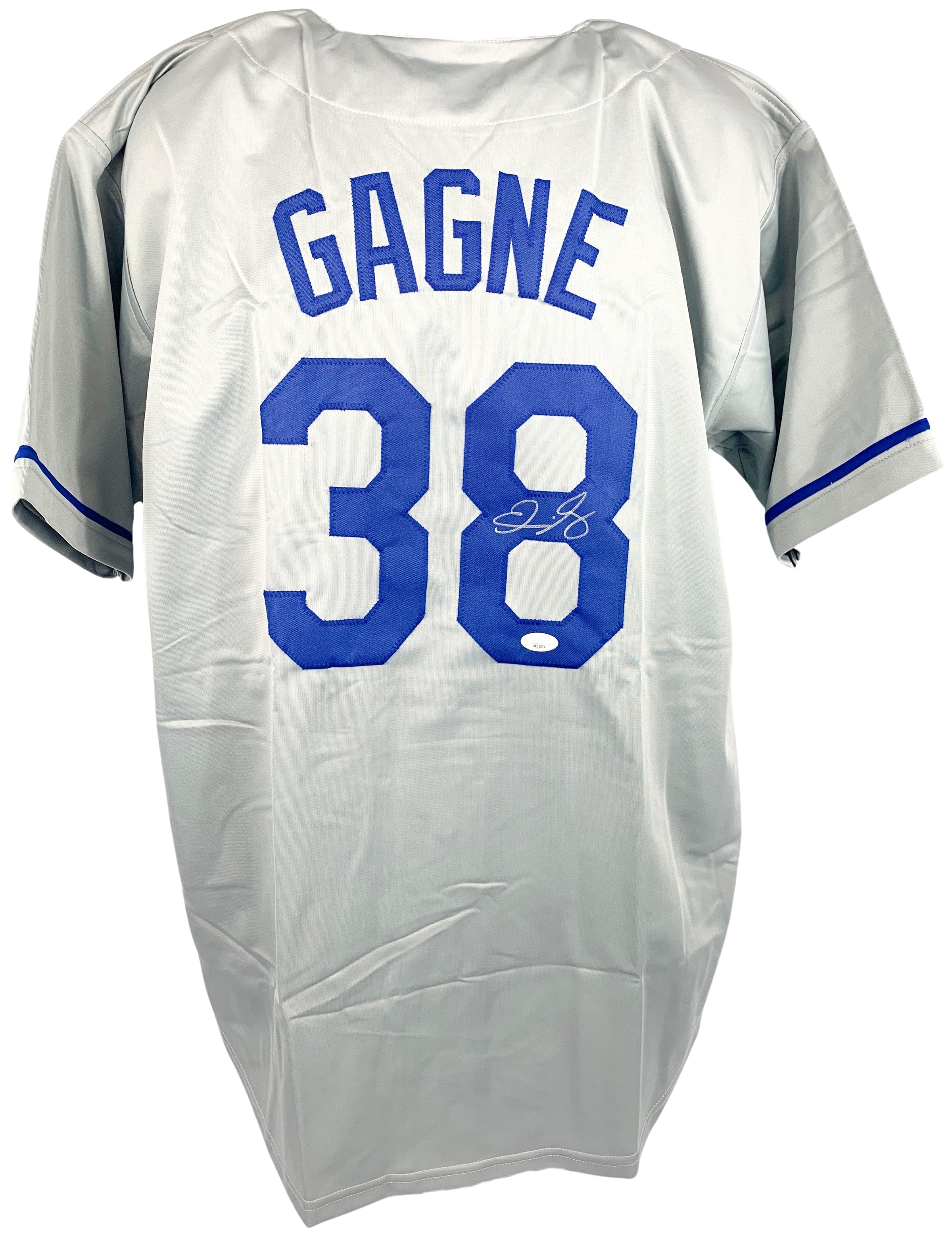 Eric Gagne autographed signed jersey MLB Los Angeles Dodgers JSA