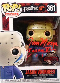 Tom Morga signed inscribed Funko Pop #361 Texas Chainsaw Massacre JSA Witness