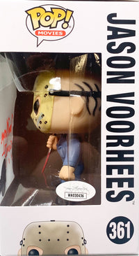 Tom Morga signed inscribed Funko Pop #361 Texas Chainsaw Massacre JSA Witness