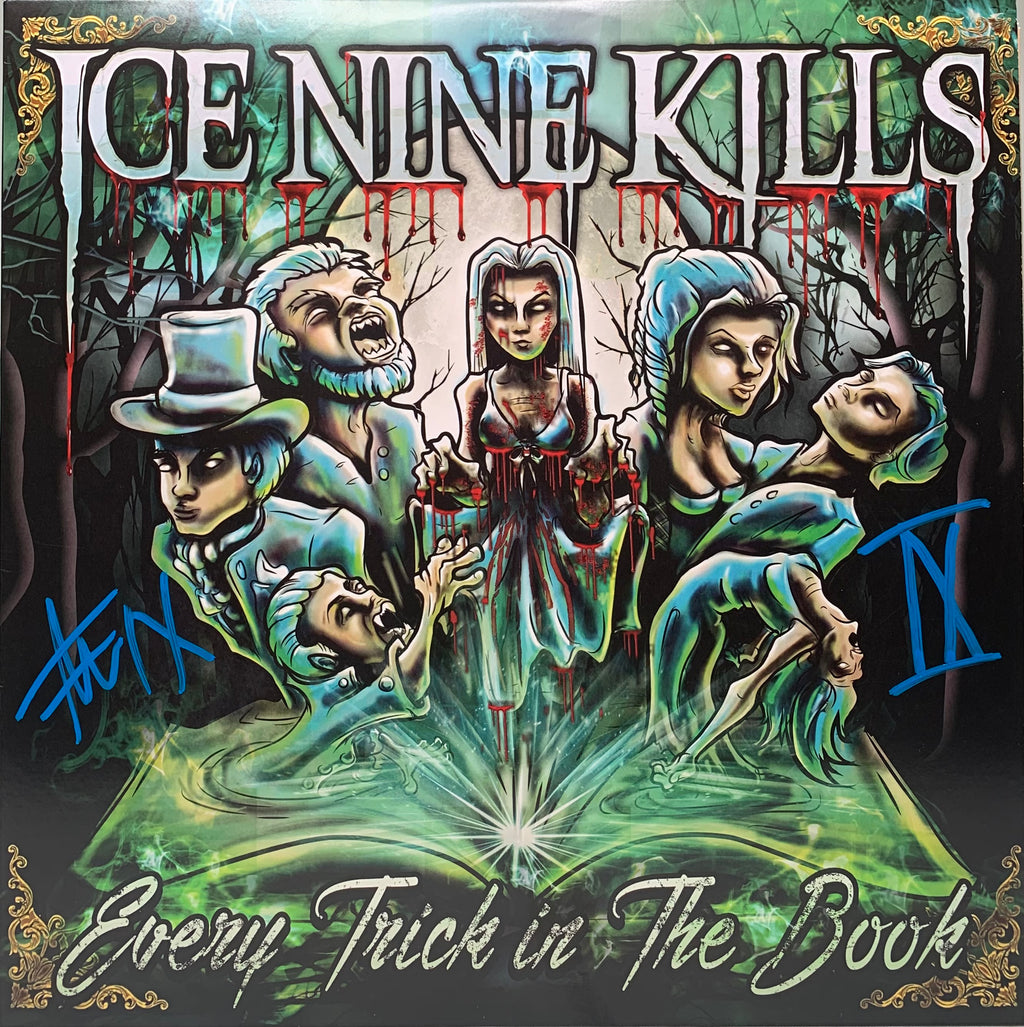 Spencer Charnas signed inscribed Vinyl Record Cover Ice Nine Kills JSA Witness