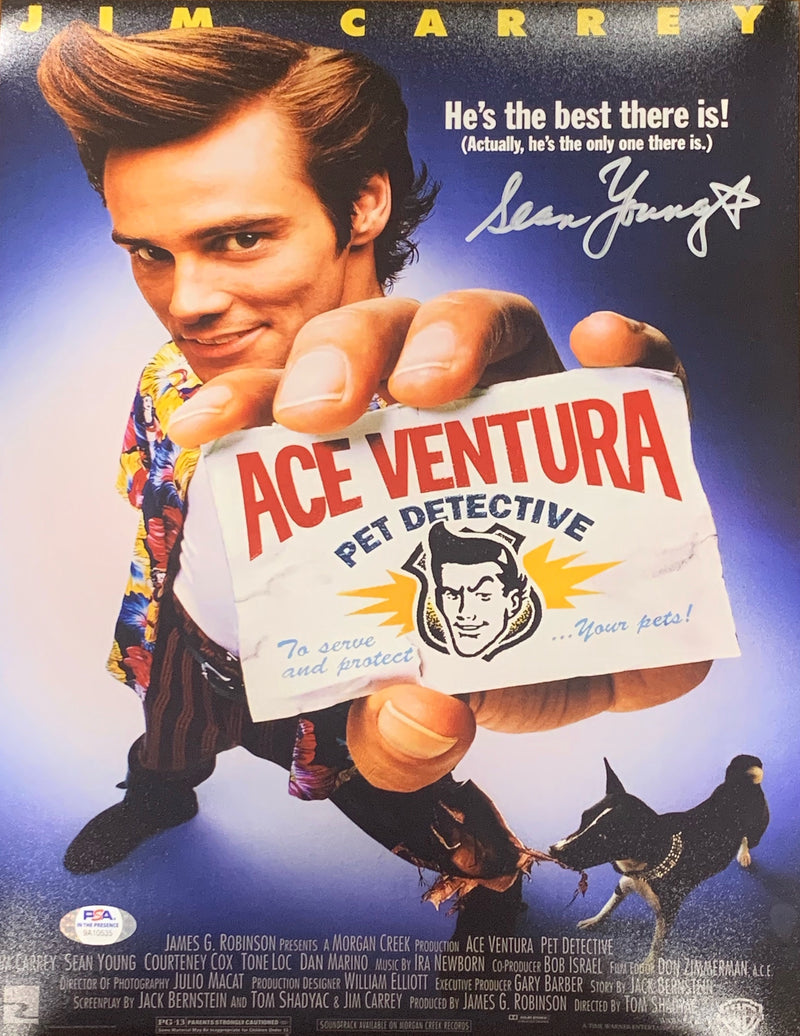 Sean Young Signed LE Ace Ventura: Pet Detective Ray Finkle