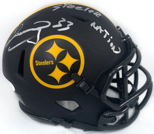 Merrill Hoge autographed signed inscribed Eclipse mini helmet Pitt Steelers JSA - JAG Sports Marketing