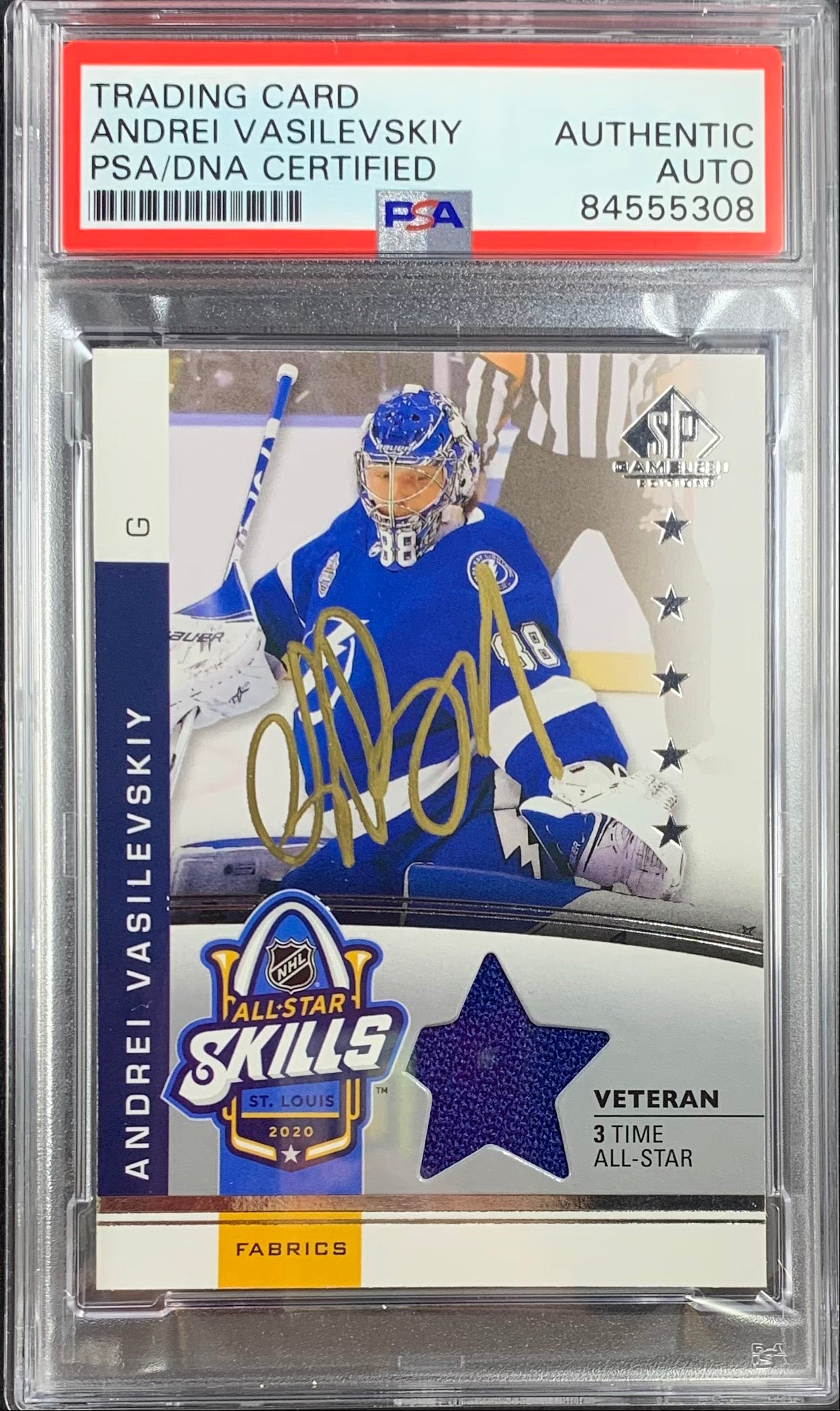 Tampa Bay Lightning Andrei Vasilevskiy Collectibles, Lightning Andrei  Vasilevskiy Memorabilia, Tampa Bay Lightning Andrei Vasilevskiy Autographed  Memorabilia