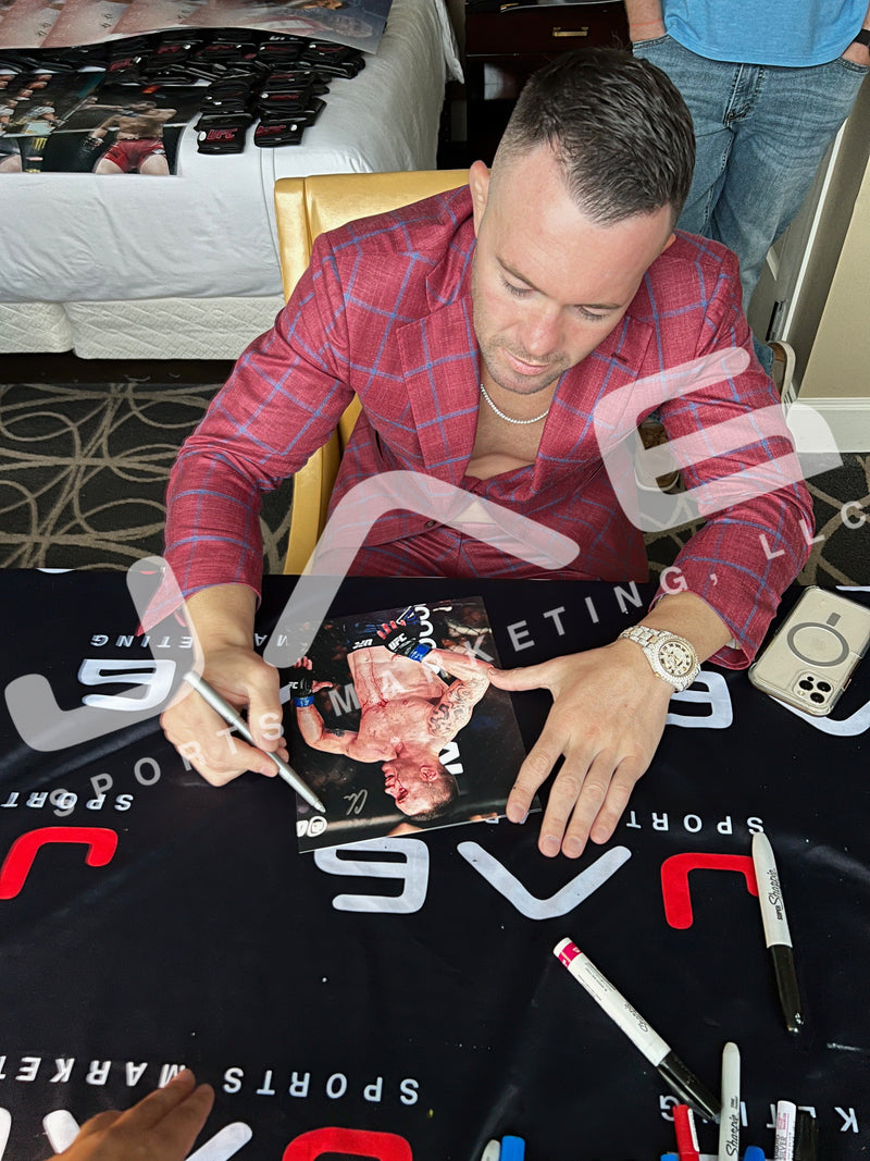 Colby Covington autographed signed 8x10 photo UFC JSA Witness Usman Masvidal