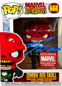 Ross Marquand signed inscribed Funko Pop Red Skull JSA Witness Avengers: Endgame