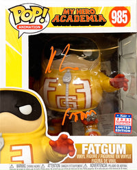 Kyle Hebert autographed inscribed Fatgum Funko Pop #985 JSA COA My Hero Academia