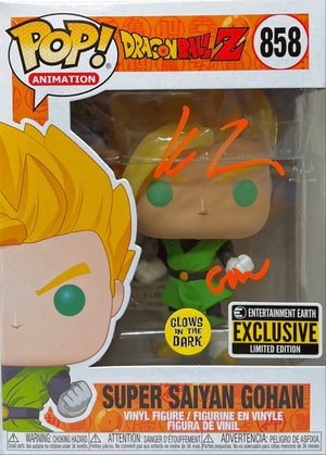 Kyle Hebert autographed signed inscribed Gohan Funko Pop #858 JSA Dragon Ball Z