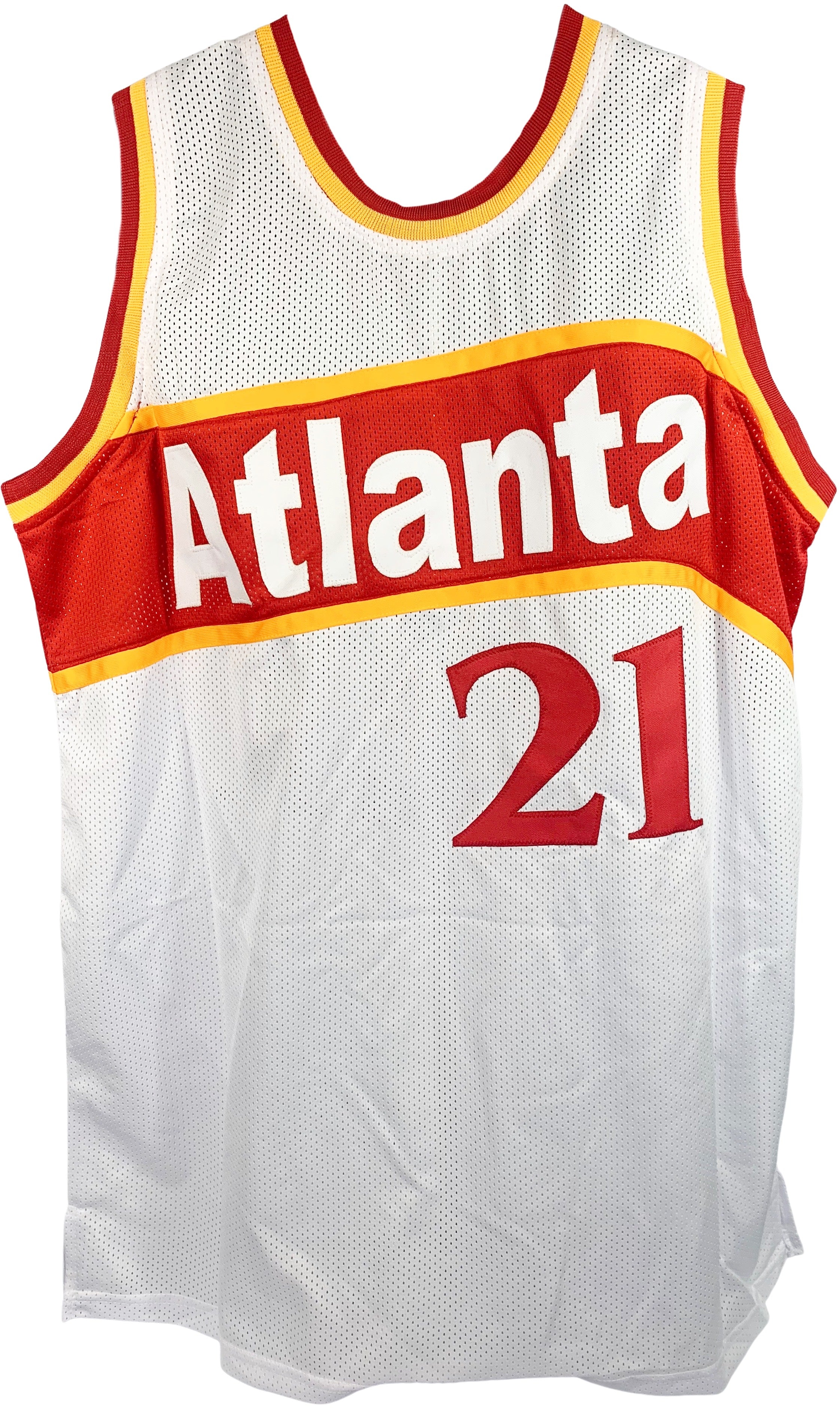 Dominique Wilkins autographed signed jersey NBA Atlanta Hawks PSA