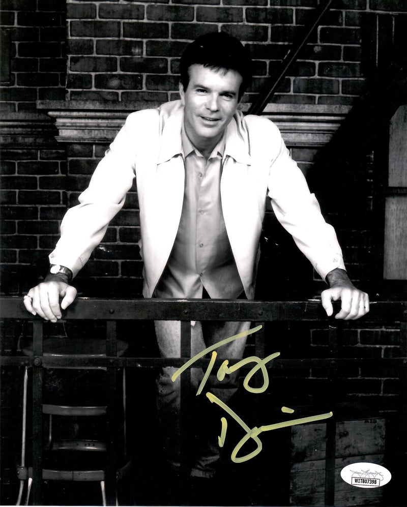 Tony Denison autographed signed 8x10 photo Crime Story JSA Witness Ray